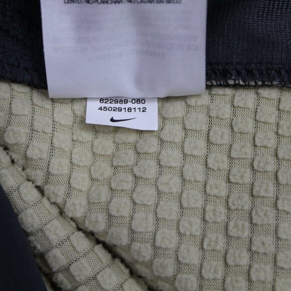 Nike Pitt Panthers Jacket Mens Small Gray Thermal Long Sleeve Full Zip NCAA Coat - Picture 10 of 13